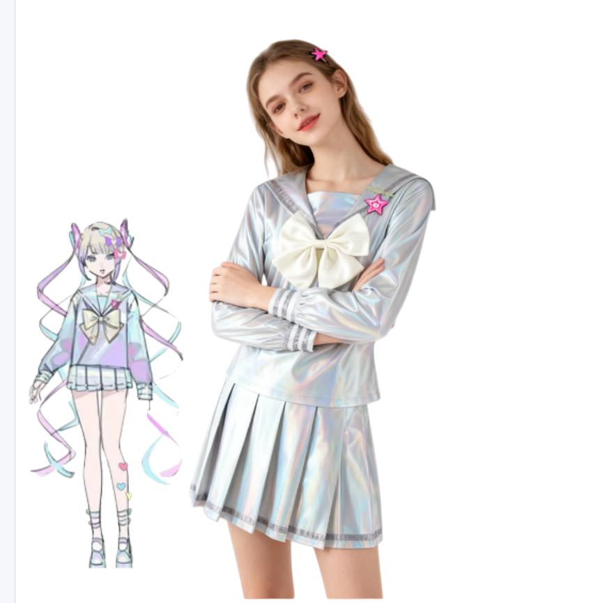 Cosplay Wig Colored - Костюм для косплея Needy Girl Overdose