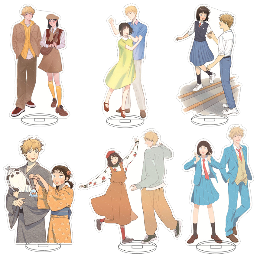 Anime Merch - Акриловая подставка с аниме-дизайном, 16 см