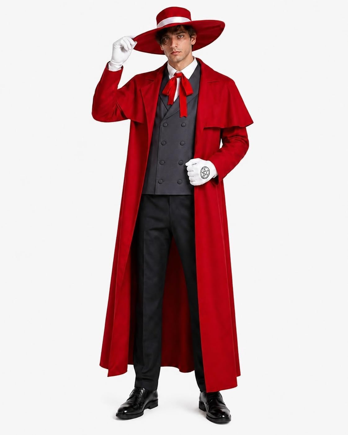 Костюм для косплея Алукарда из – обзор и цена Anime Merchandise Men