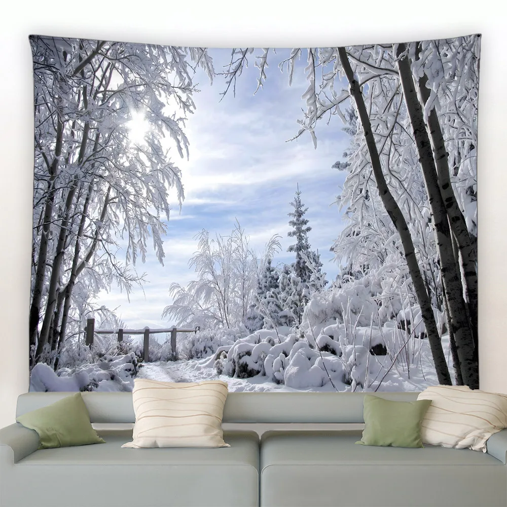 Рождественский настенный гобел – обзор и цена Wall Scroll Tapestry