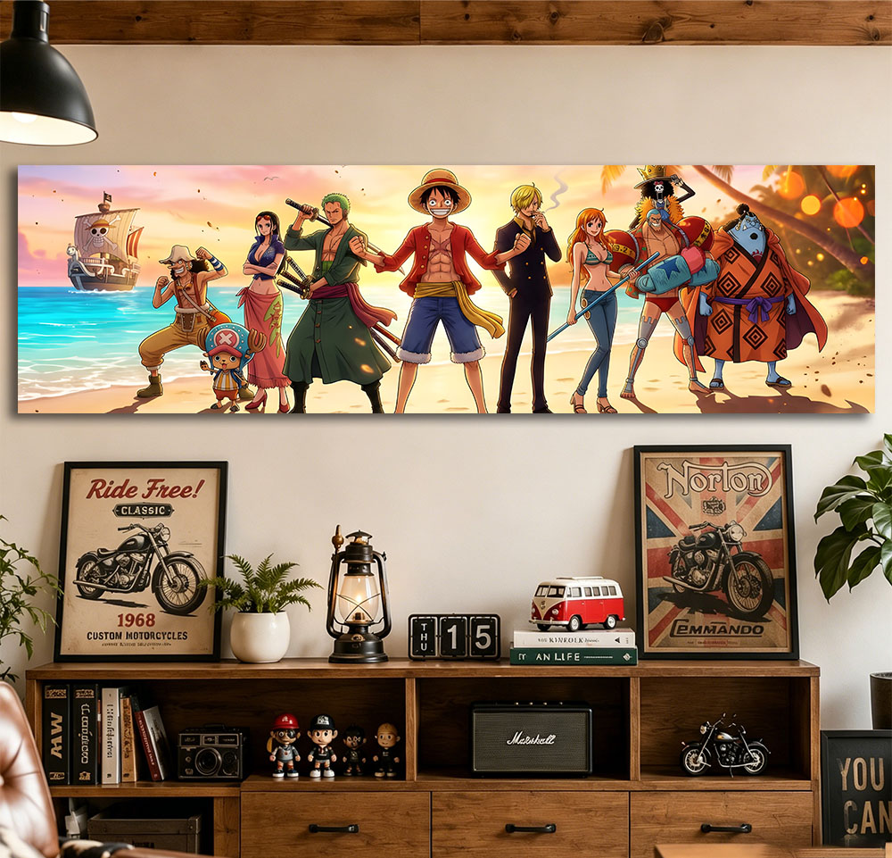 Гобелен One Piece Straw Hat Cr – обзор и цена Wall Scroll Tapestry