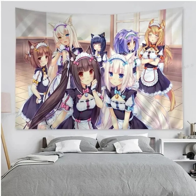 Аниме-гобелен VIKAMA с изображ – обзор и цена Wall Scroll Tapestry